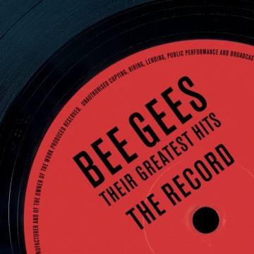 Cover 2cd bee gees   their greatest hits  the record   0731458944621