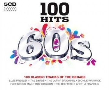 Cover 5cd 100 hits 60s   0654378700125