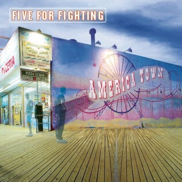 Cover cd five for fighting   america town   5099750203620