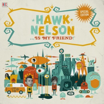 Cover cd hawk nelson   is my friend   0094639418527