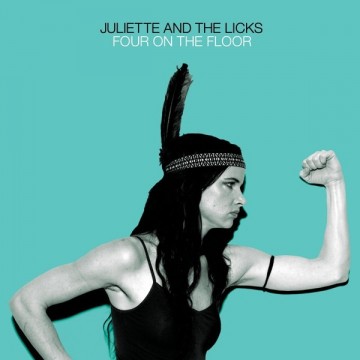 Cover cd juliette  the licks   four on the floor   5060100661544