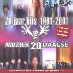 Cover cd muziek 20 daagse   20 jaar hits 1981 2001   0724320010623
