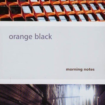 Cover cd orange black   morning notes   5425001460427