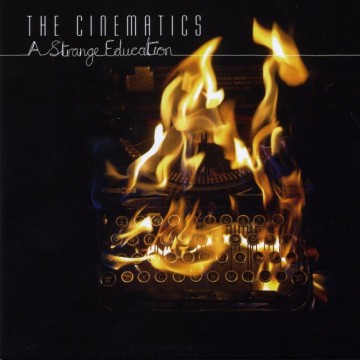 Cover cd the cinematics   a strange education   0016581609020