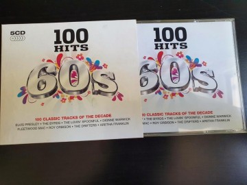 Doosjejewel case 5cd 100 hits 60s   0654378700125