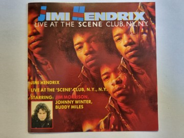 Front cd jimi hendrix   live at the scene club ny ny   8712155010323