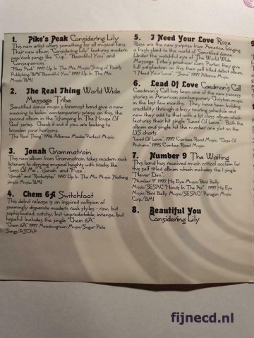 Info a cd simply fabulous new music sampler   0724385166723