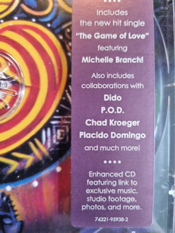 Info cd santana   shaman   0743219593825