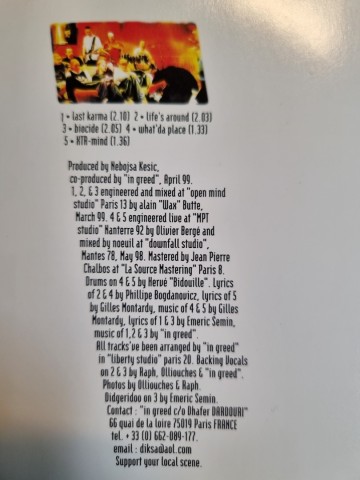 Info2 cd ep in greed   salad day   es 001   9927863es001   99102204