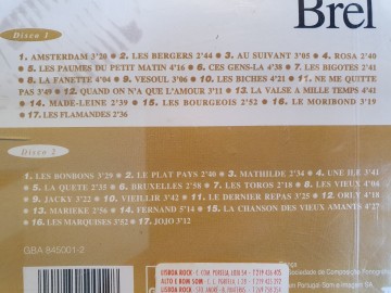 Tracks 2cd jacques brel   jacques brel   0042284500128