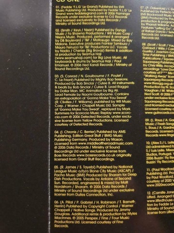 Tracks a cream anthems 2007   creamcd21