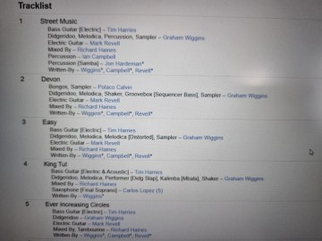 Tracks a dgs cd dr didg   out of the woods   0031257138420