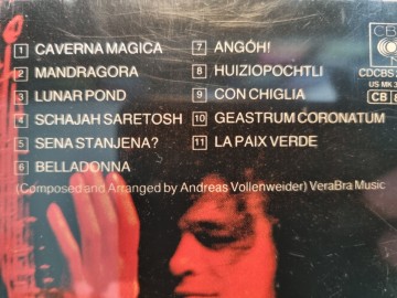 Tracks cd andreas vollenweider   caverna magica   5099748516329