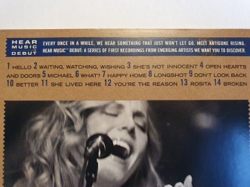 Tracks cd antigone rising   from the ground up   0075679380524