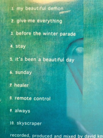 Tracks cd ben christophers   my beautiful demon   5033197081427