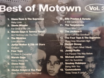 Tracks cd best of motown vol 3   0731452090324