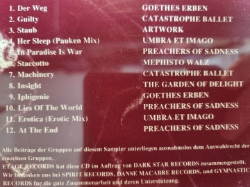 Tracks cd bizarre kristalle   pieces detage ii   0718751155121