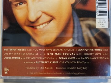 Tracks cd bob carlisle   butterfly kisses shades of grace   5013705168222