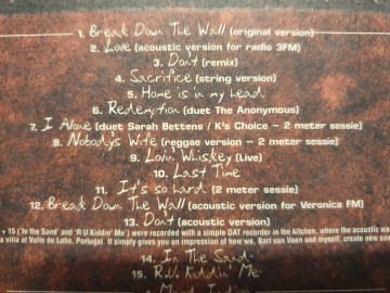 Tracks cd cddvd anouk   lost tracks    0724353260026