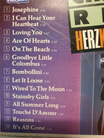 Tracks cd chris rea   herzklopfen   0042283108226