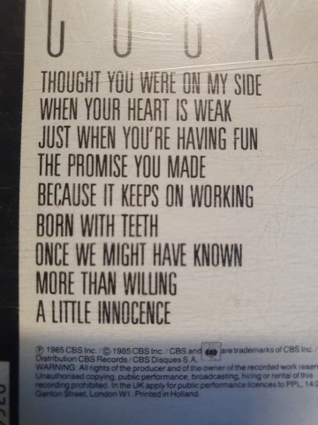 Tracks cd cock robin   cock robin   5099746069520