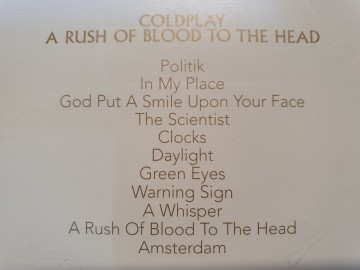 Tracks cd coldplay   a rush of blood to the head   0724354050428 0