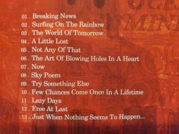 Tracks cd coparck   few chances come once in a lifetime   0608917519822