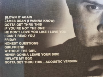 Tracks cd daniel bedingfield   gotta get thru this   0602498000007