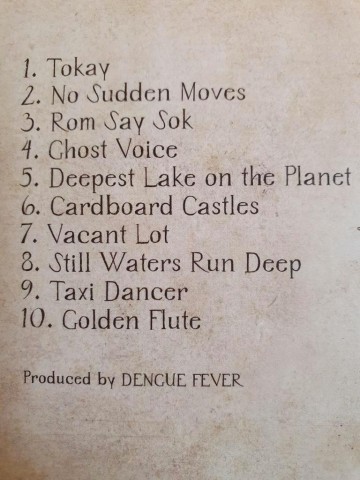Tracks cd dengue fever   the deepest lake   0020286217565