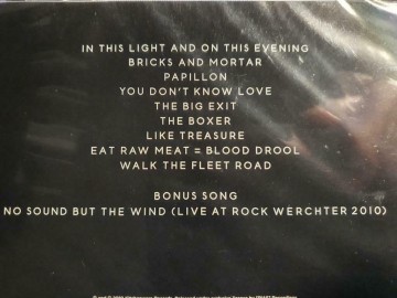 Tracks cd editors   in this light and on this evening   5414939074721