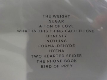 Tracks cd editors   the weight of your love   5414939418822