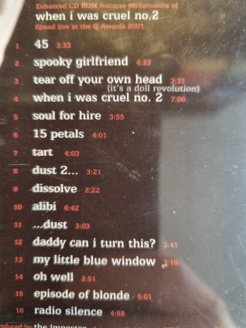 Tracks cd elvis costello   when i was cruel   0731458682929