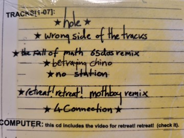 Tracks cd ep 65daysofstatic   hole   5050693103422