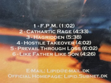 Tracks cd ep lipid   hagridden