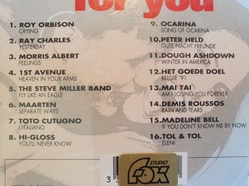 Tracks cd especially for you   3351477910611