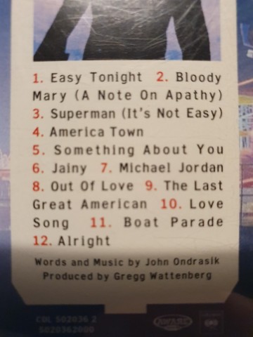 Tracks cd five for fighting   america town   5099750203620