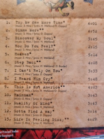 Tracks cd h blockx   discover my soul   0743214029121