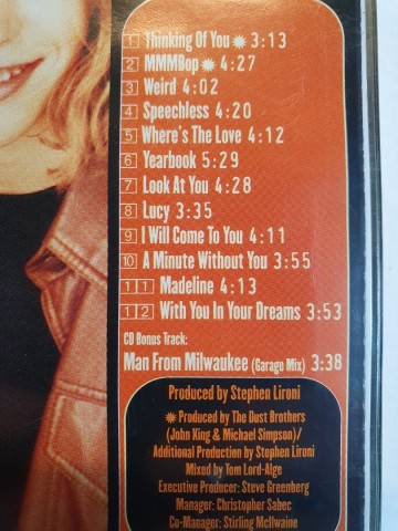 Tracks cd hanson   middle of nowhere   0731453461529