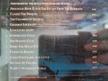 Tracks cd hollywood stars orchestra   music from harry potter and the chamber of secrets   8712177043606