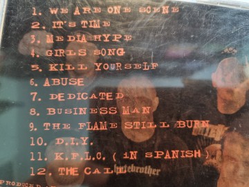 Tracks cd isolated   end of all hate   ndr 00105