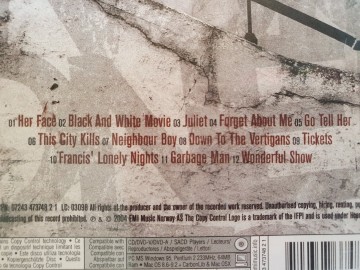 Tracks cd janove ottesen   francis lonely nights   0724347374821