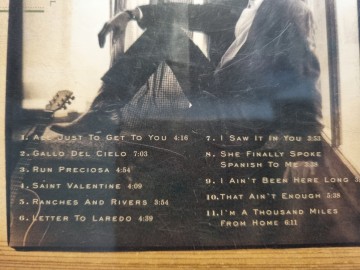 Tracks cd joe ely   letter to laredo   5026389922226