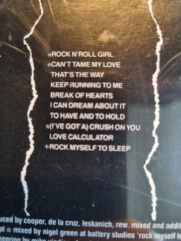 Tracks cd katrina  the waves   break of hearts   0077779264926