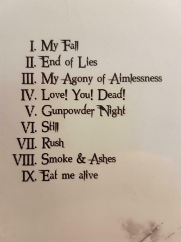 Tracks cd larceny   my fall   4260177741229