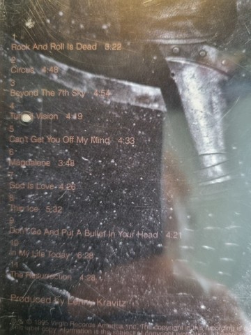 Tracks cd lenny kravitz   circus   0724384069629