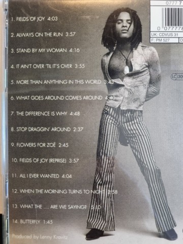 Tracks cd lenny kravitz   mama said   0077778620921 0