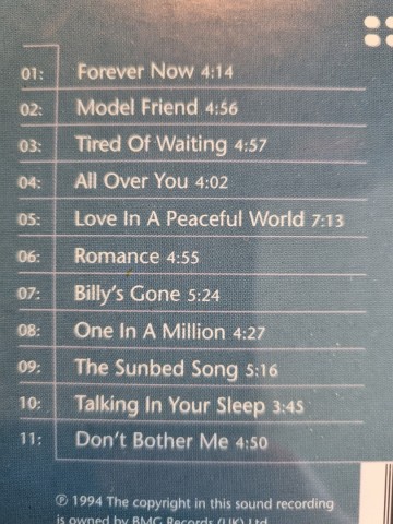 Tracks cd level 42   forever now   0743211899628