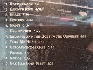 Tracks cd live   secret samadhi   0008811159023