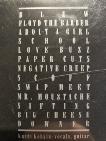 Tracks cd nirvana   bleach   0098787003420 0