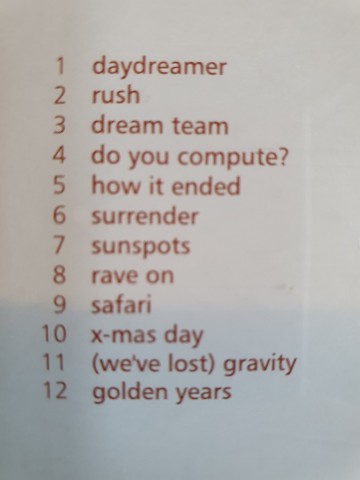 Tracks cd orange black   morning notes   5425001460427